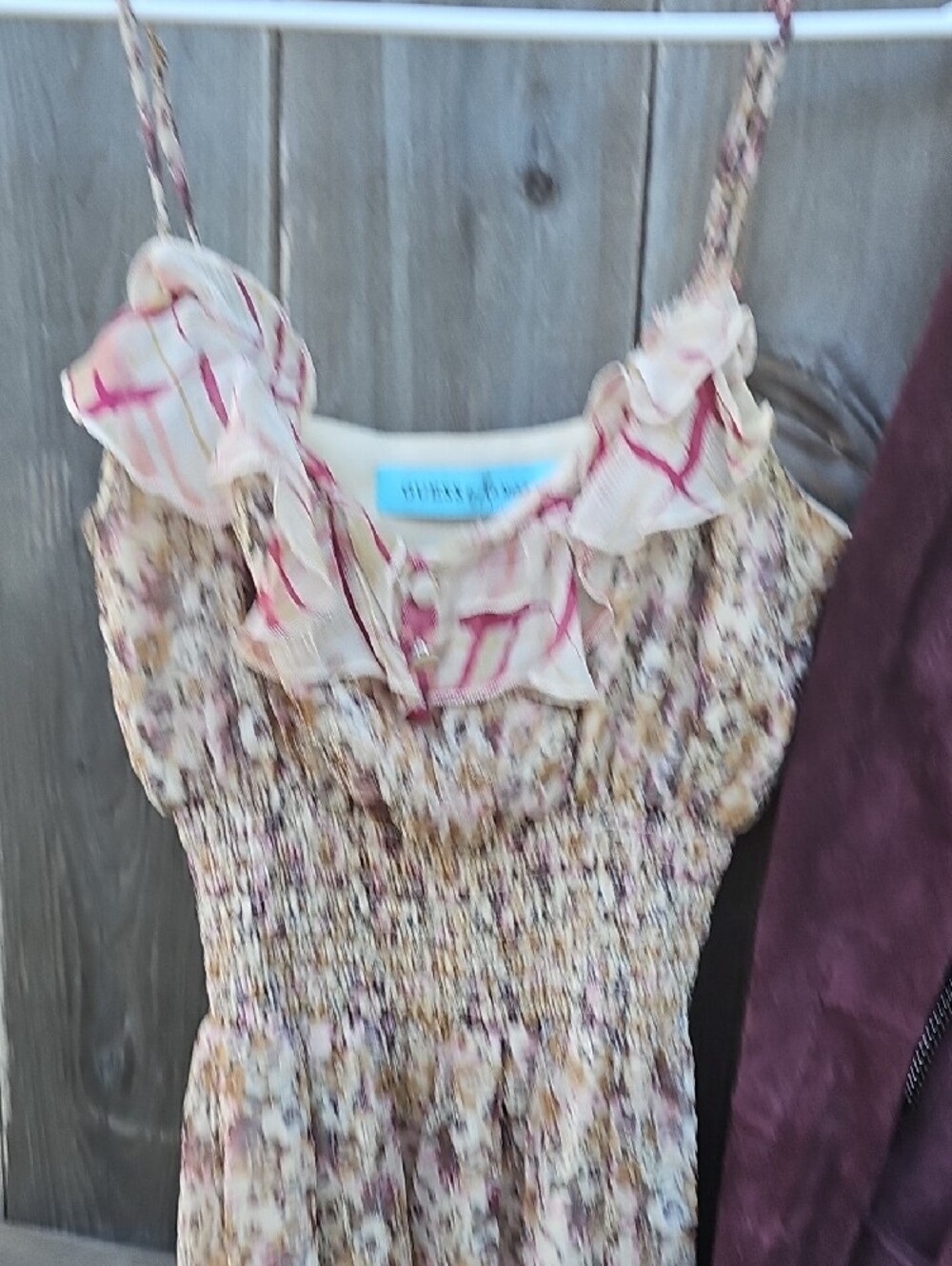 Marciano Dreaa And Blank Nyc Coat Ruffle Sundress - Picture 5 of 7